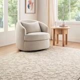 Eligia Floral Hand-Tufted Wool Rug - Image 2