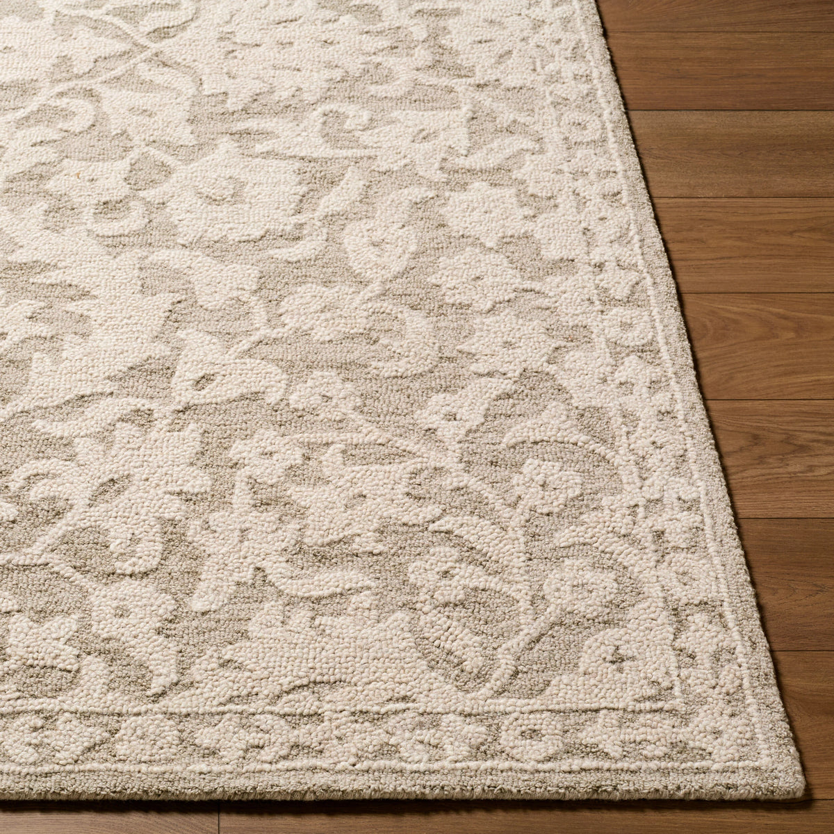 Eligia Floral Hand-Tufted Wool Rug - Image 3