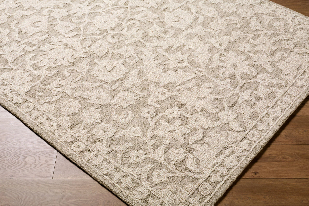 Eligia Floral Hand-Tufted Wool Rug - Image 4