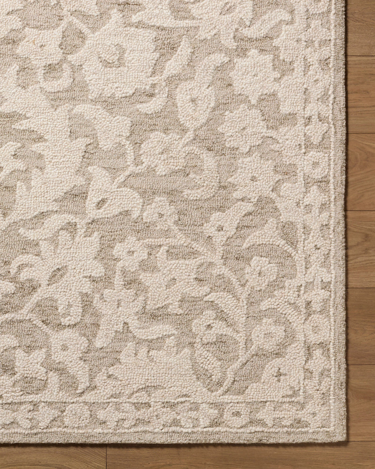 Eligia Floral Hand-Tufted Wool Rug - Image 5