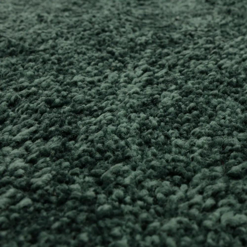 Emerald Solid Plush Shag Rug - Image 3