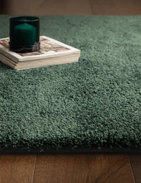 Emerald Solid Plush Shag Rug - Image 4