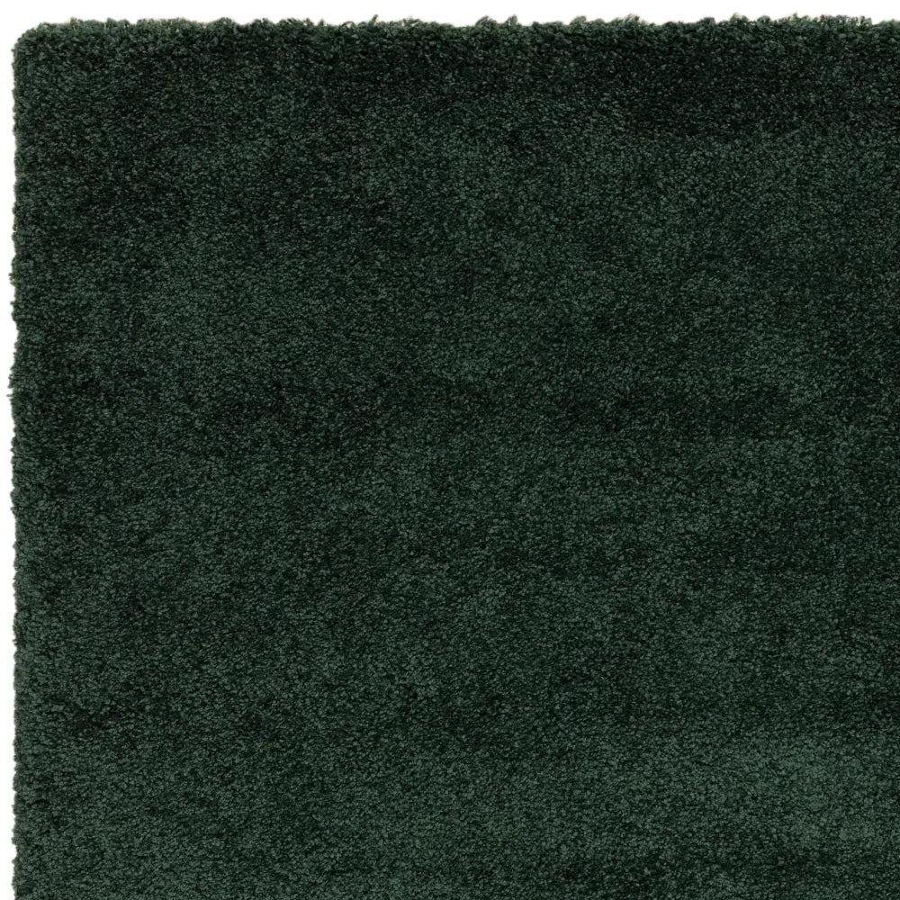 Emerald Solid Plush Shag Rug - Image 7