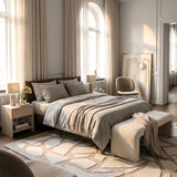 Espen Abstract Hand-Tufted Wool Rug - Image 2