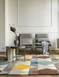 Estella Vases Abstract Hand-Tufted Wool Rug - Image 1