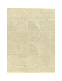 Eucalyptus Geometric Hand-Tufted Wool Rug - Image 4