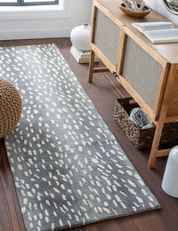 Fawn Modern Hand-Tufted Wool Rug - Image 3