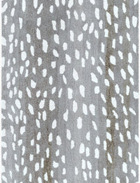 Fawn Modern Hand-Tufted Wool Rug - Image 4