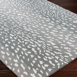 Fawn Modern Hand-Tufted Wool Rug - Image 6