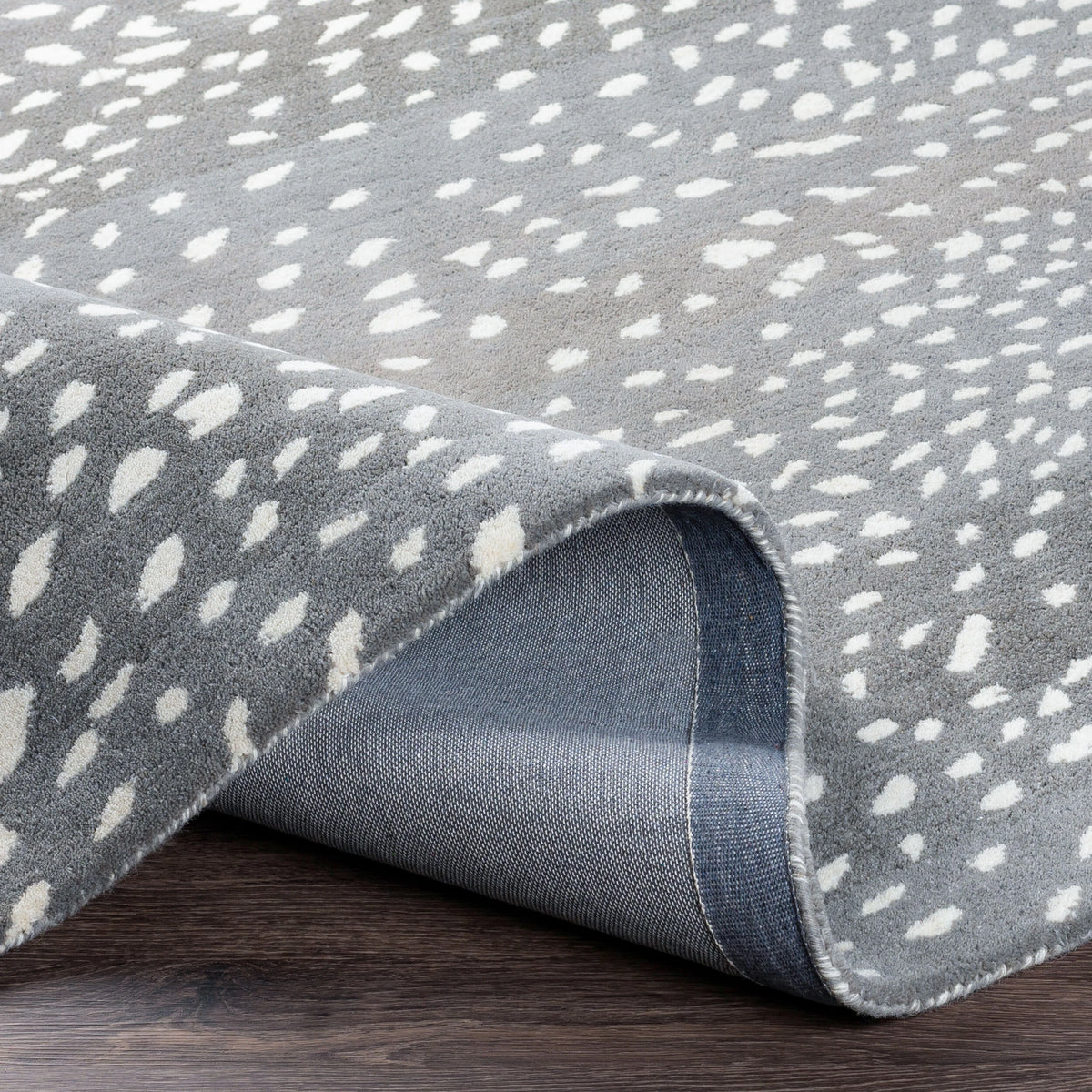 Fawn Modern Hand-Tufted Wool Rug - Image 7