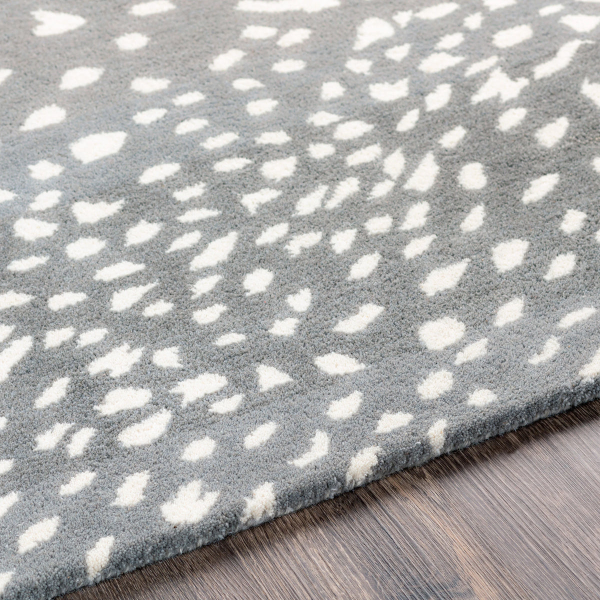 Fawn Modern Hand-Tufted Wool Rug - Image 8