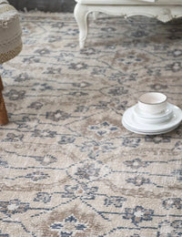 Finial Hand-Knotted Wool Rug - Image 6