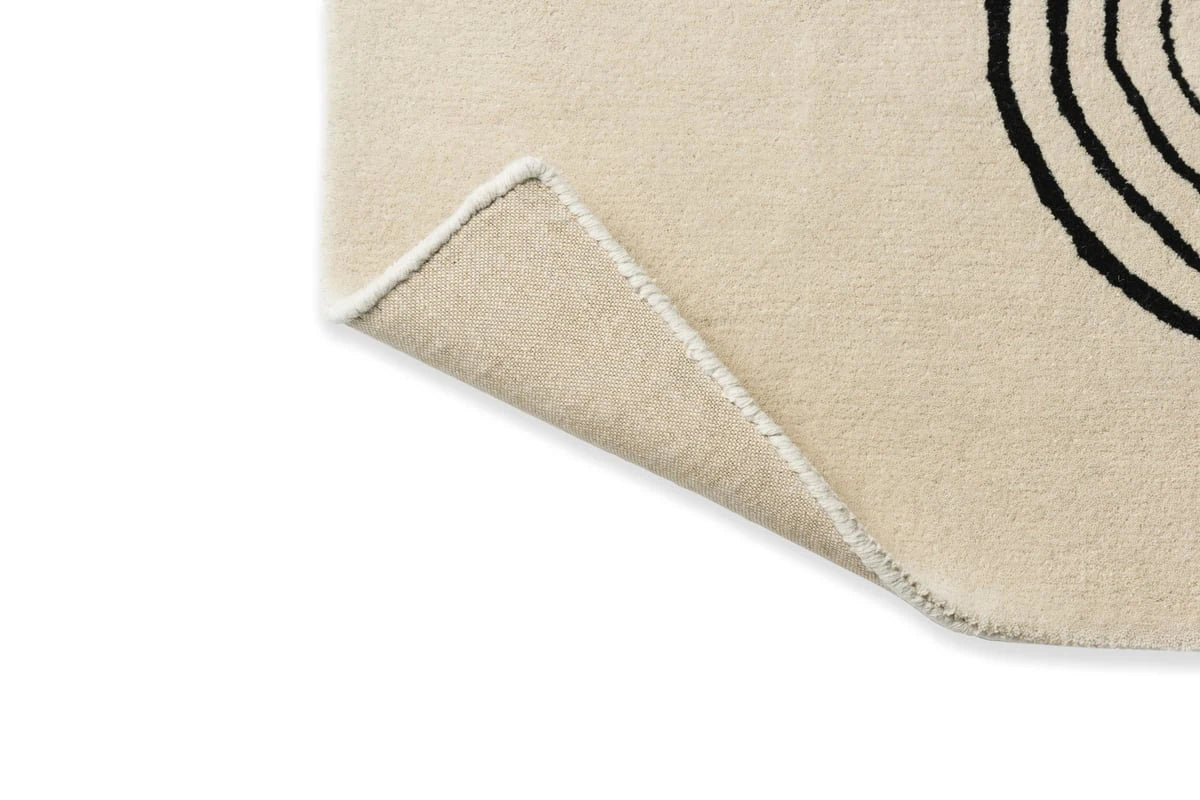 Flow Abstract Hand-Tufted Wool Rug - Image 5