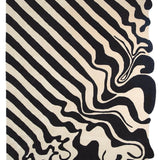 Fluid Irregular Hand-Tufted Wool Rug - Image 3