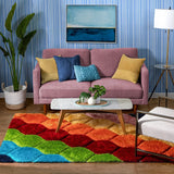 Football D Plush Shag Rug - Image 3