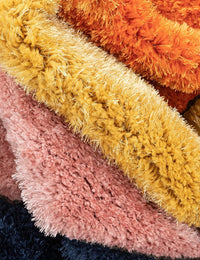Football D Plush Shag Rug - Image 5
