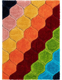 Football D Plush Shag Rug - Image 7