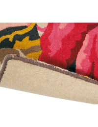 Garden Floral Hand-Tufted Wool Rug - Image 3