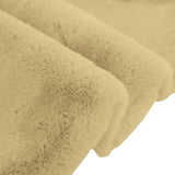Gold Faux Rabbit Fur Rug - Image 2