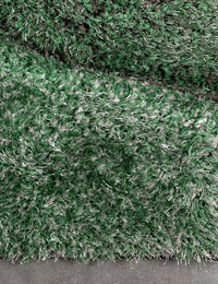 Grace Green Gradiant Collection Plush Shag Rug - Image 4