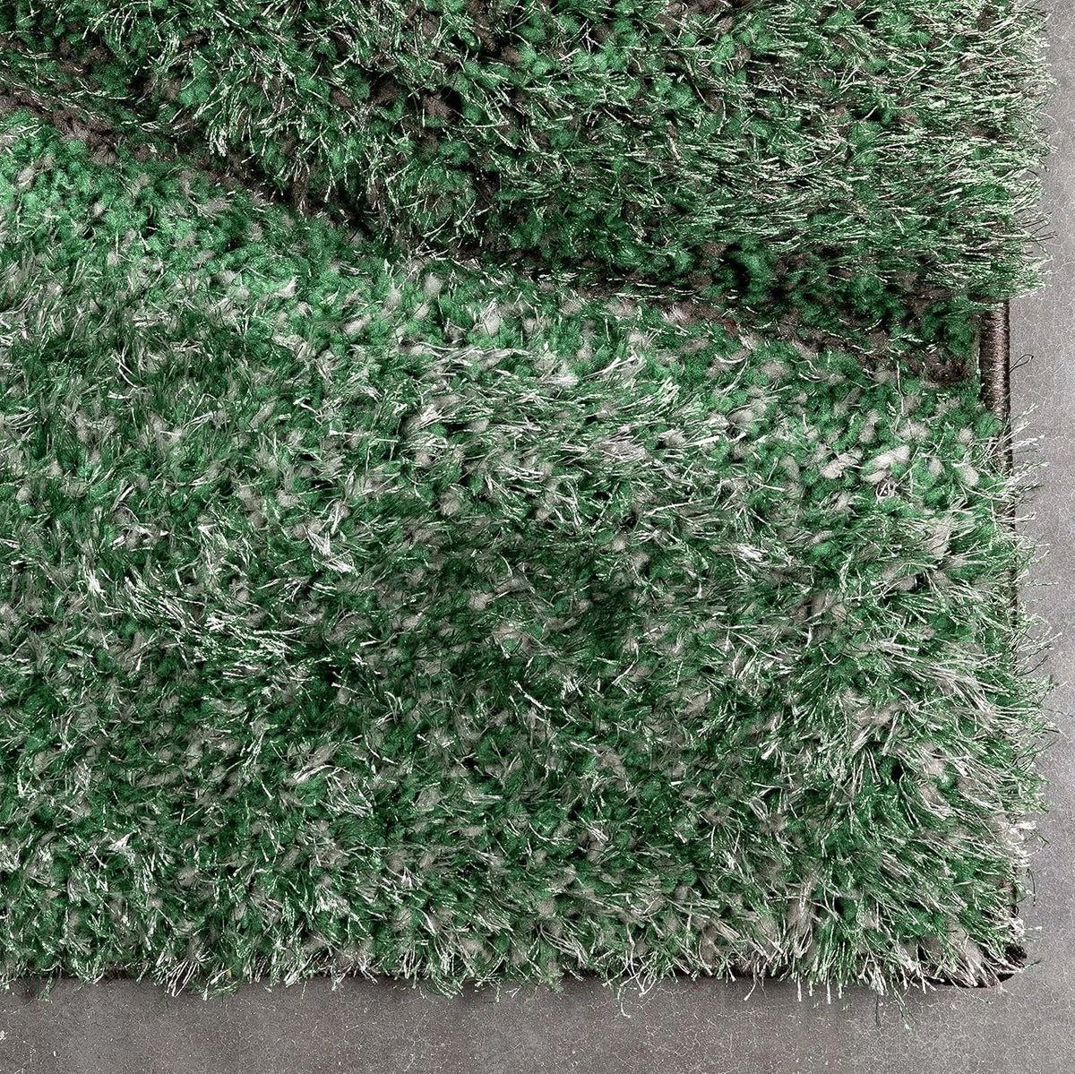 Grace Green Gradiant Collection Plush Shag Rug - Image 4