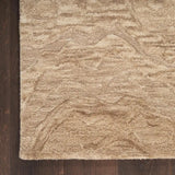GRACE Taupe Abstract Hand-Tufted Wool Rug - Image 2