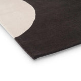 Graphite Abstract Hand-Tufted Wool Rug - Image 5