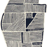 Greige Irregular Hand-Tufted Wool Rug - Image 1