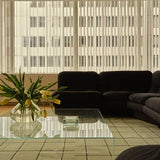 Grid Geometric Hand-Tufted Wool Rug - Image 1