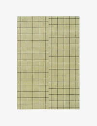 Grid Geometric Hand-Tufted Wool Rug - Image 4