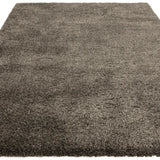 Gunmetal Solid Plush Shag Rug - Image 4