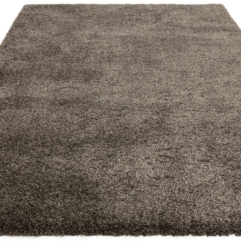 Gunmetal Solid Plush Shag Rug - Image 4