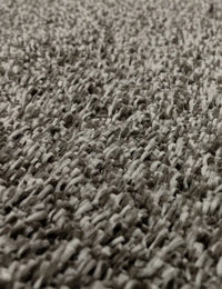Gunmetal Solid Plush Shag Rug - Image 6