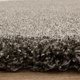 Gunmetal Solid Plush Shag Rug - Image 7