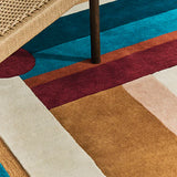 Hacienda Abstract Hand-Tufted Wool Rug - Image 3