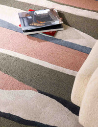 Hamburg Abstract Hand-Tufted Wool Rug - Image 5
