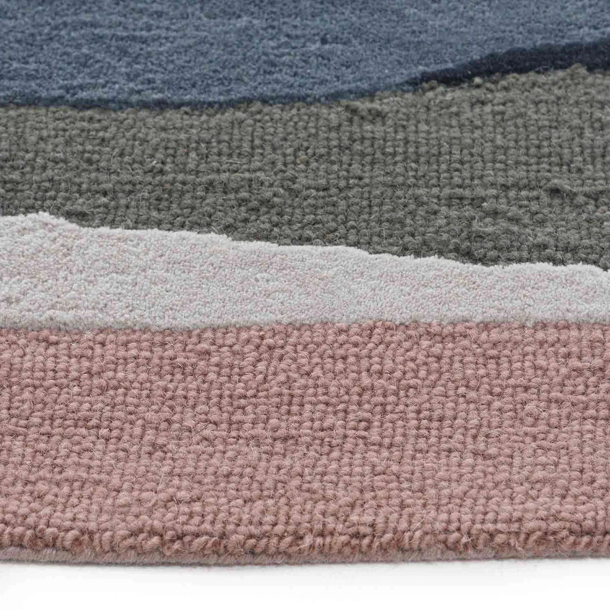 Hamburg Abstract Hand-Tufted Wool Rug - Image 7