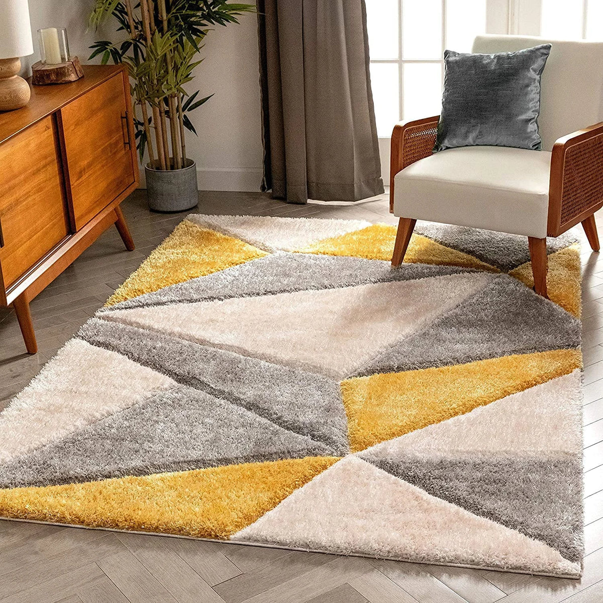 Hazelnut D Plush Shag Rug - Image 2