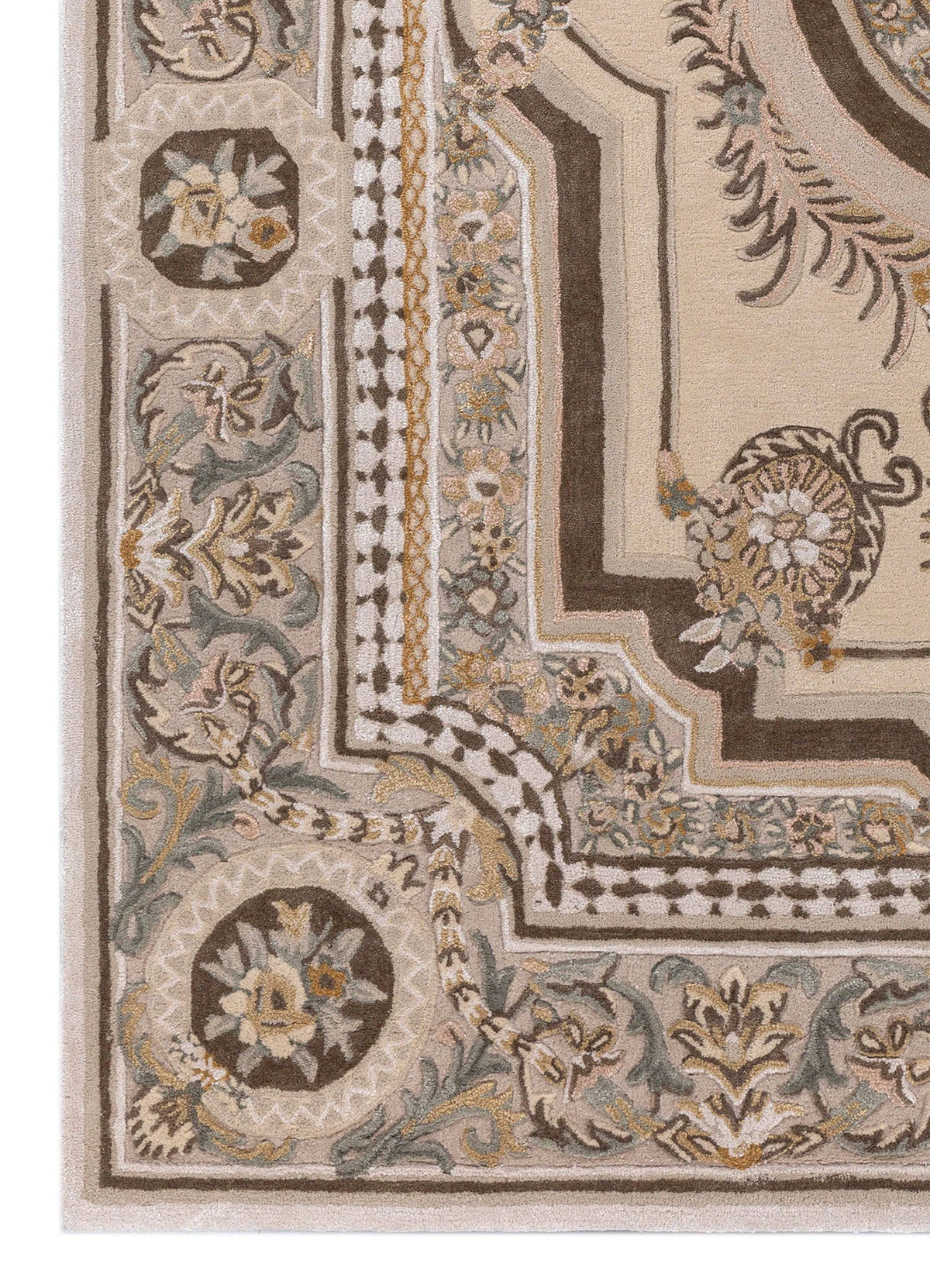 Herati Rug Viscose One-of-a-Kind Vintage Rug - Image 4