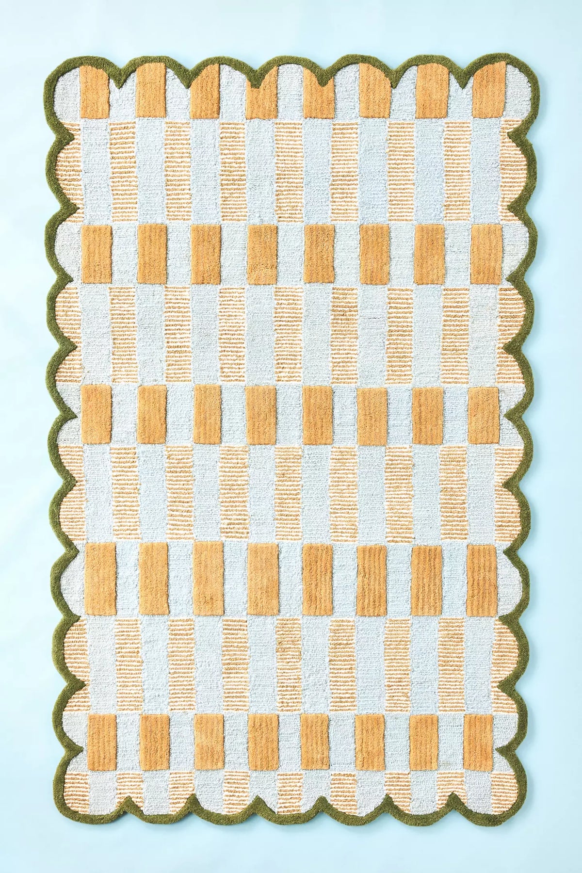 Heritage Irregular Hand-Tufted Wool Rug - Image 1