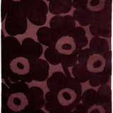 Honey Burgundy Floral Hand-Tufted Wool Rug - Image 2