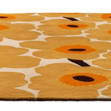 Honey Floral Hand-Tufted Wool Rug - Image 4