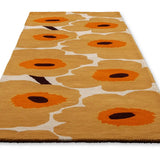 Honey Floral Hand-Tufted Wool Rug - Image 7