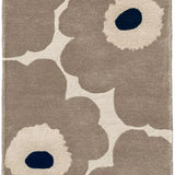 Honey Greige Floral Hand-Tufted Wool Rug - Image 9