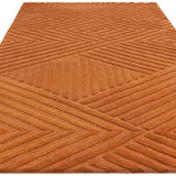 Hugo Desert Geometric Hand-Tufted Wool Rug - Image 2