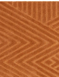 Hugo Desert Geometric Hand-Tufted Wool Rug - Image 5