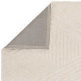 Hugo Ivory Geometric Hand-Tufted Wool Rug - Image 7