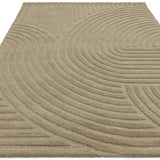 Hugo Sage Geometric Hand-Tufted Wool Rug - Image 2