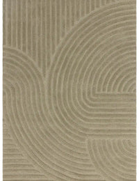 Hugo Sage Geometric Hand-Tufted Wool Rug - Image 6