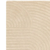 Hugo Sand Geometric Hand-Tufted Wool Rug - Image 3